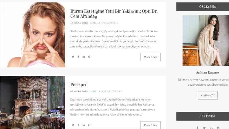 Blog Yazıları