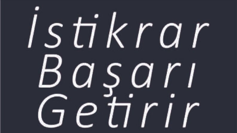 İş örneğim