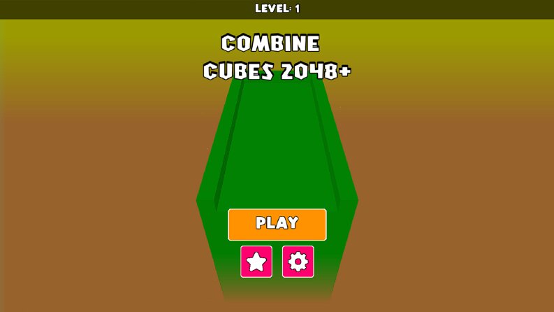 Combine Cubes 2048+ WebGL