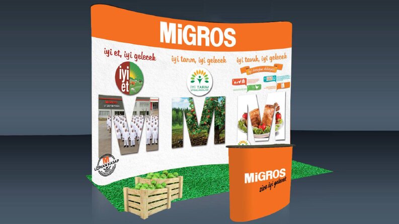 Migros Tanıtım Standı