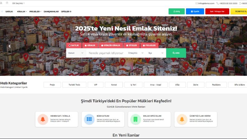 V9 EMLAK YAZILIMI