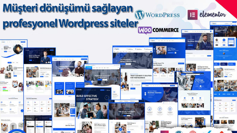 Müşteri dönüşümü için profesyonel Wordpress web siteleri