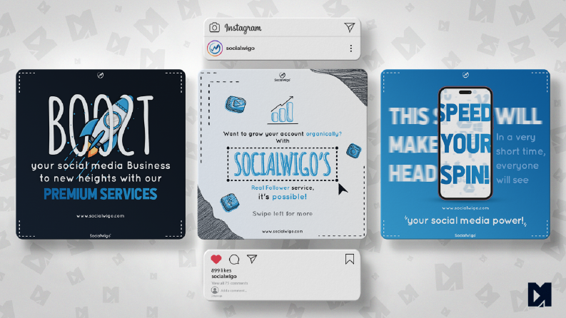 SocialWigo Sosyal Medya İçerik Çalışması