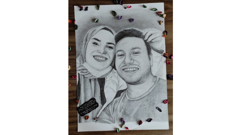 Karakalem Portre Çalışması