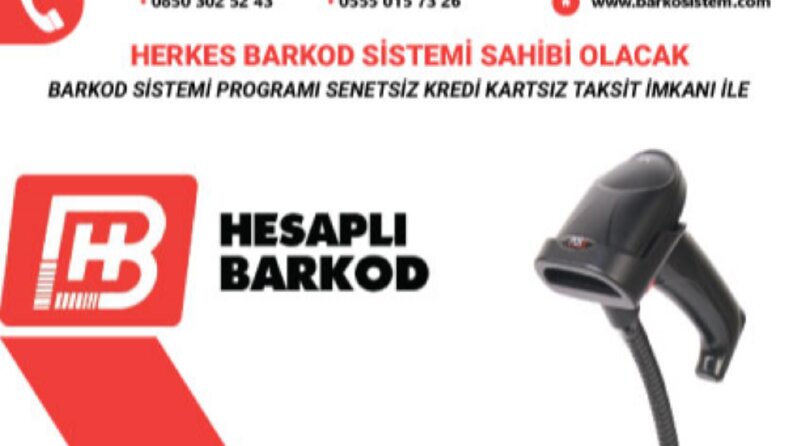 Barkod Broşür tasarımı