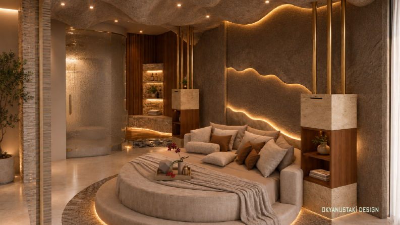 Mağara Konseptli Otel Odası