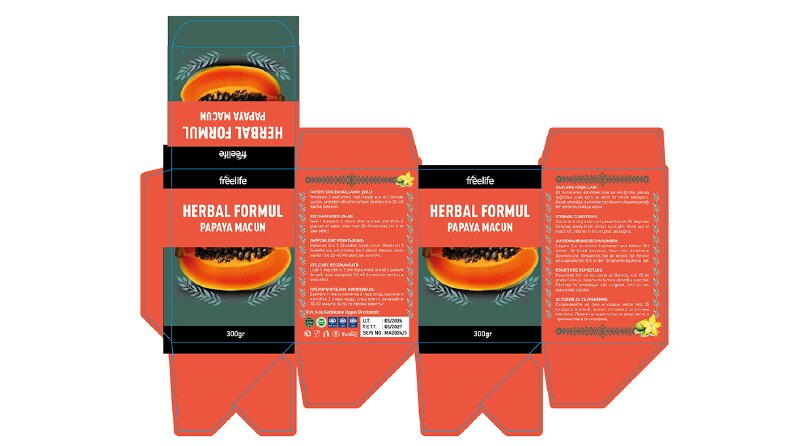 Papaya Macun Kutusu
