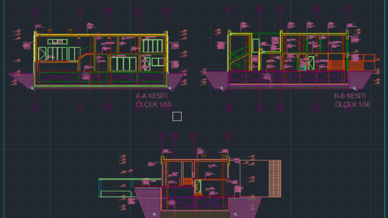 AutoCad Proje Çizimleri