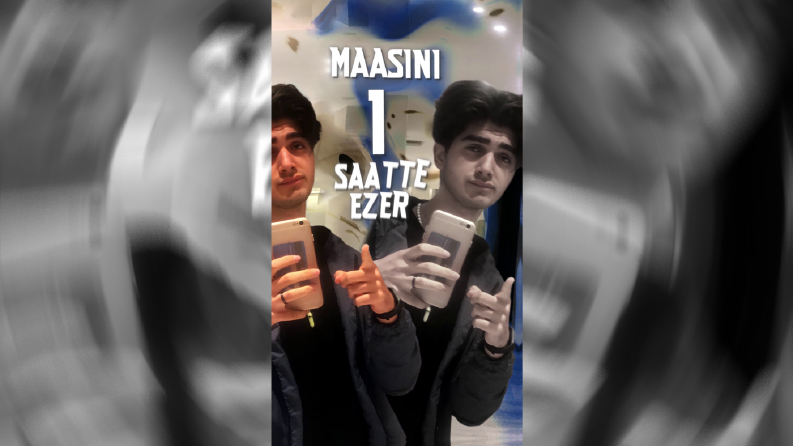 Instagram klip için yaptığım görsel efekt animasyonu (vfx)