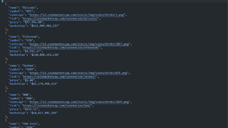 Kripto Para Fiyatları