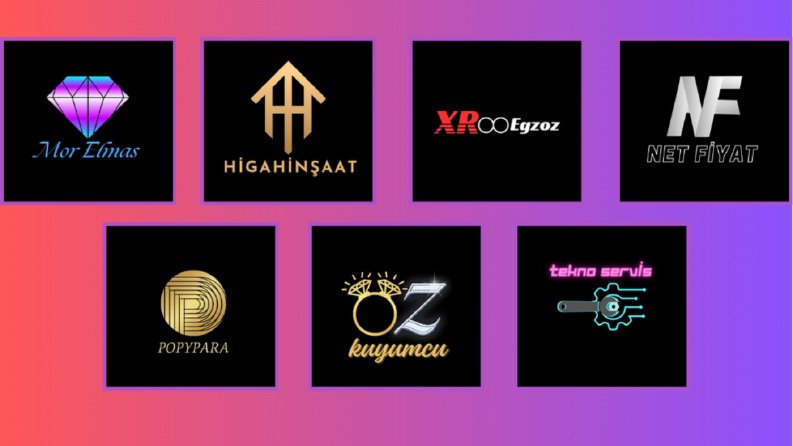Sizler için özgün ve modern logo yapabilirim