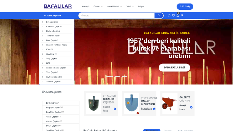 Bafalılar - Eticaret - B2B