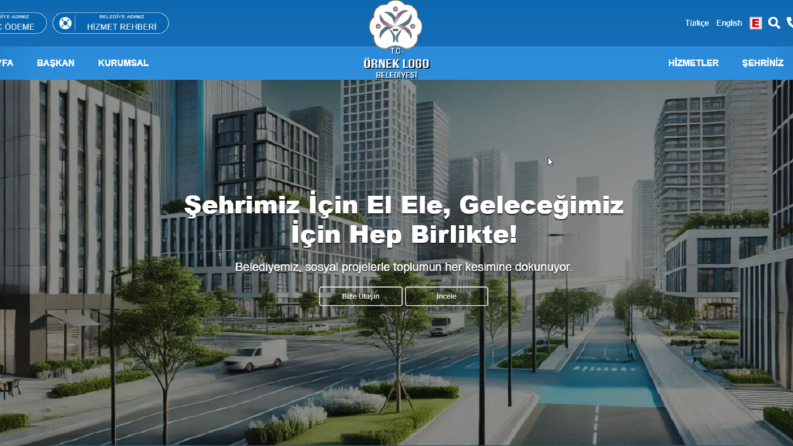 Belediye web sitesi
