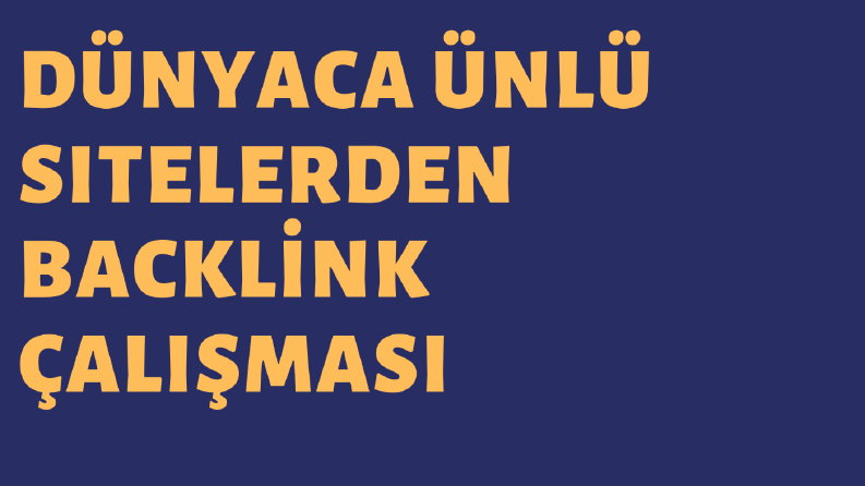 İş örneğim