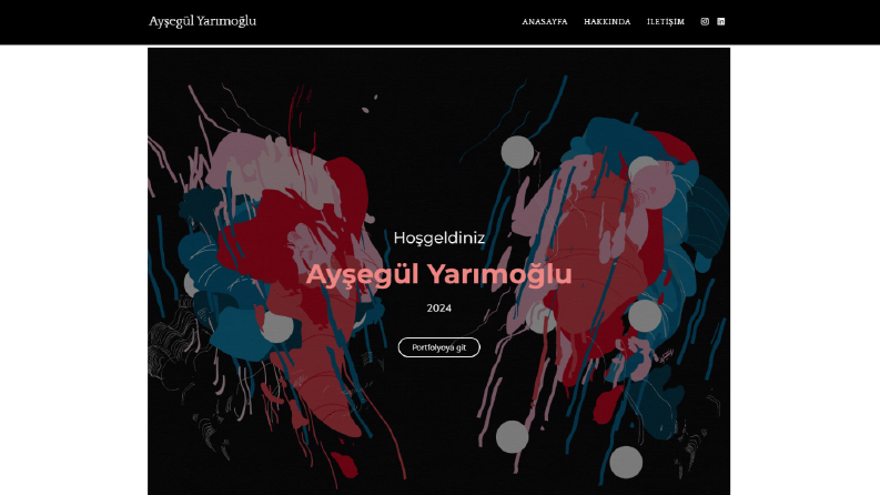 Yönetici Panelli Kişisel Websitesi