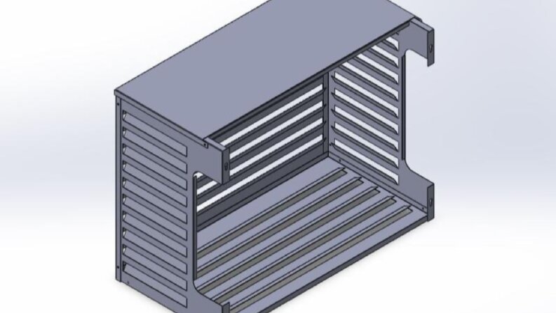 Sheet Metal Kafes Tasarımı 