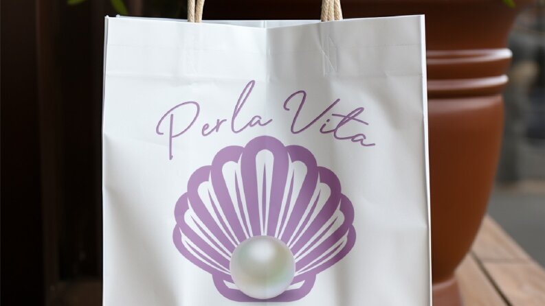 Perla vita logo tasarımı