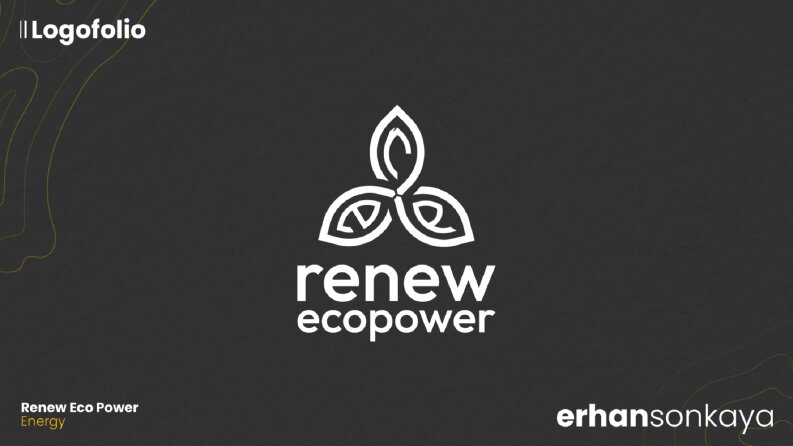 Renew Eco Power Logo Tasarımı