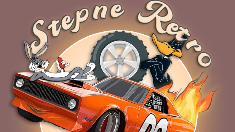 Stepne Retro Logo