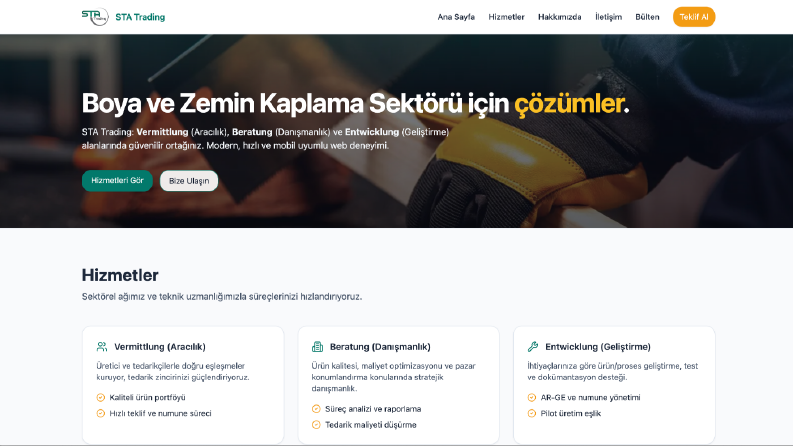 Anahtar teslim web sitesi