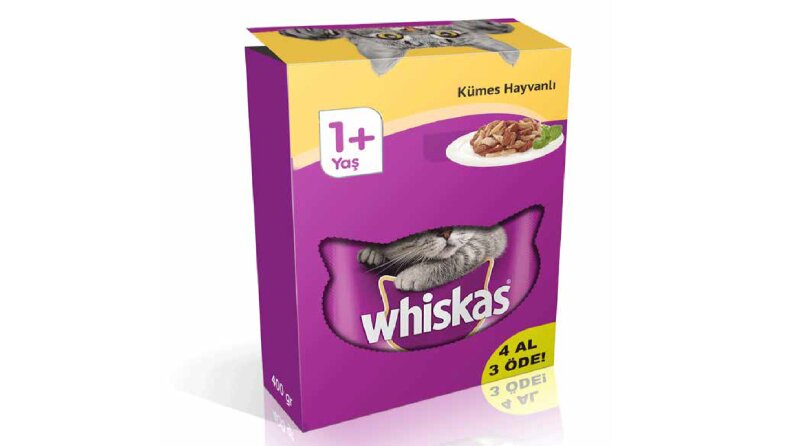 Whiskas- Kedi maması kampanya kutusu