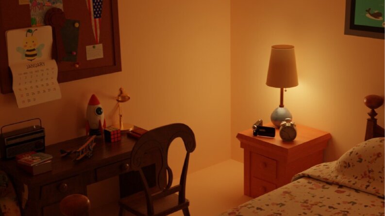 Sweet Kids Room 3D MODELLİNG