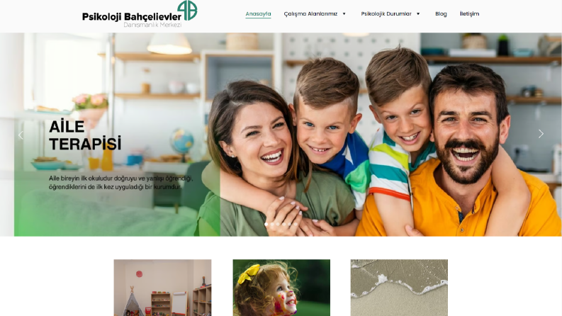 Hostinger ile Hazırladığım Psikolojik Danışmanlık Web Sitesi