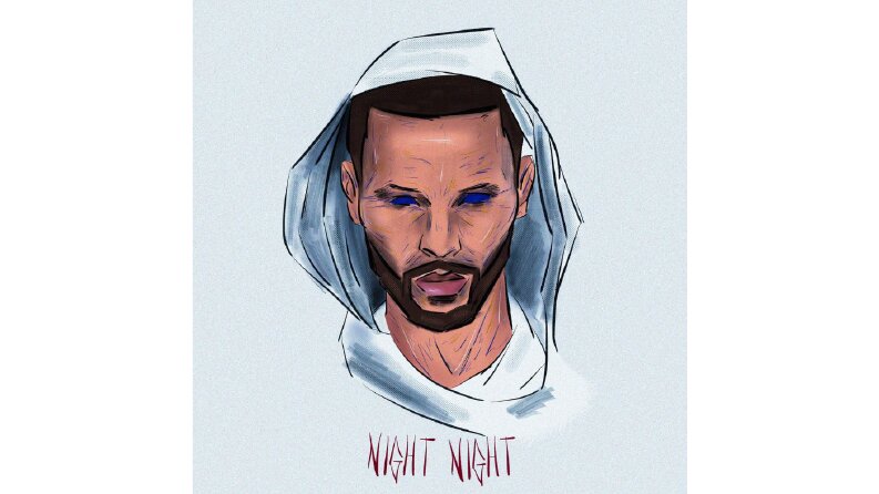 Stephen Curry İllüstrasyon