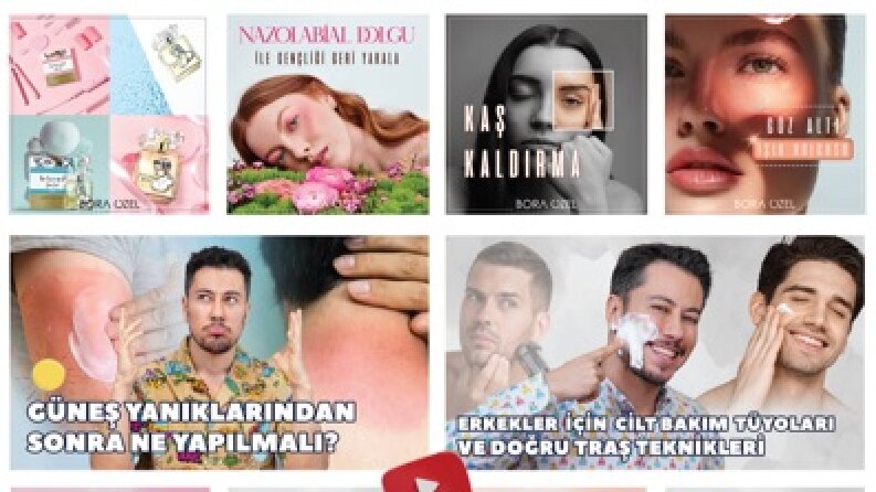 Estetik Doktoru Sosyal Medya Tasarımları
