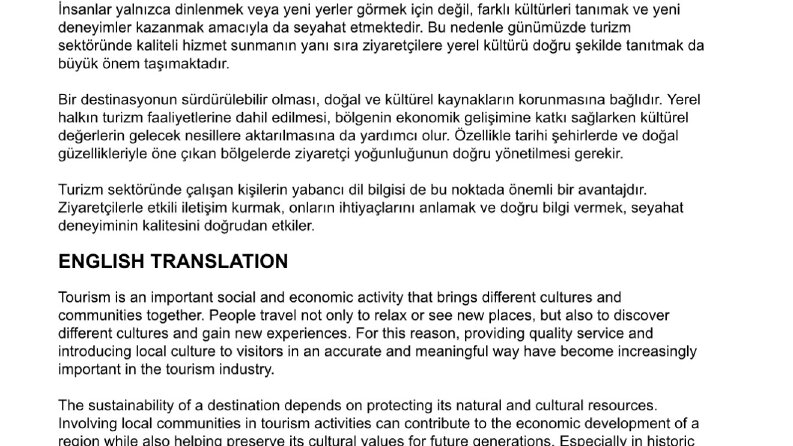 Çevirmenlik Ve Metin Yazarlığı 