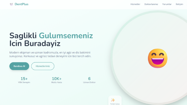 Diş Polikinikliği Web Sitesi