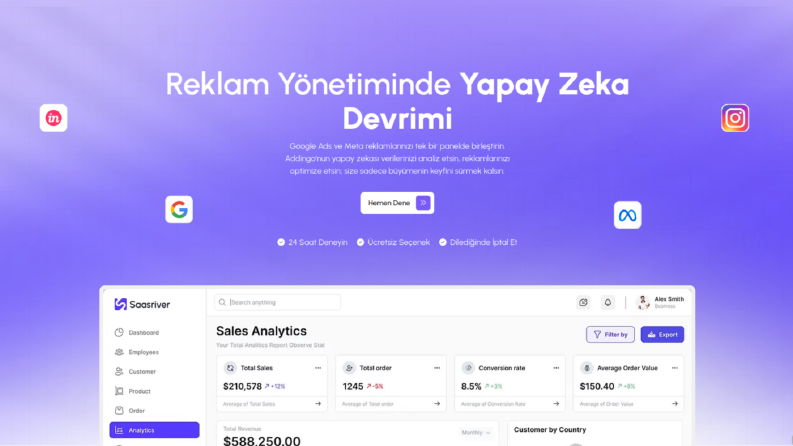 Yapay zeka destekli web platformu