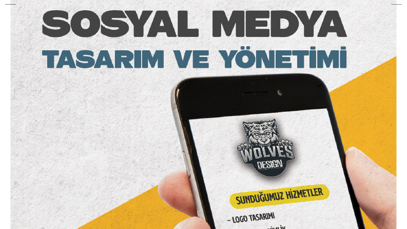 Sosyal medya afişleri