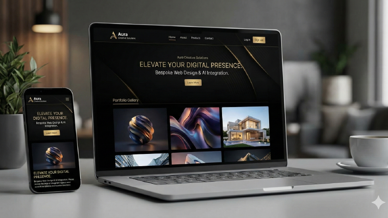 Next-Gen Web: Server Kurulumu ve AI Görsel Tasarım
