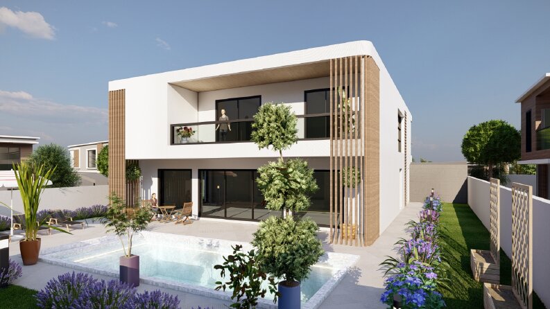 26 blok villa tasarımı