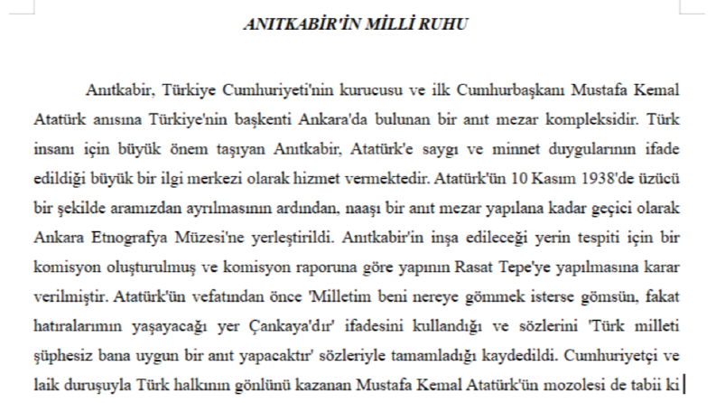 Özgün ve Etkileyici Metinler!