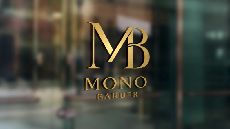 Mono Barber Logo Tasarımı