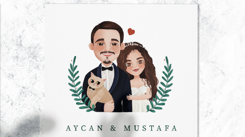 Düğün Davetiyesi Tasarımı