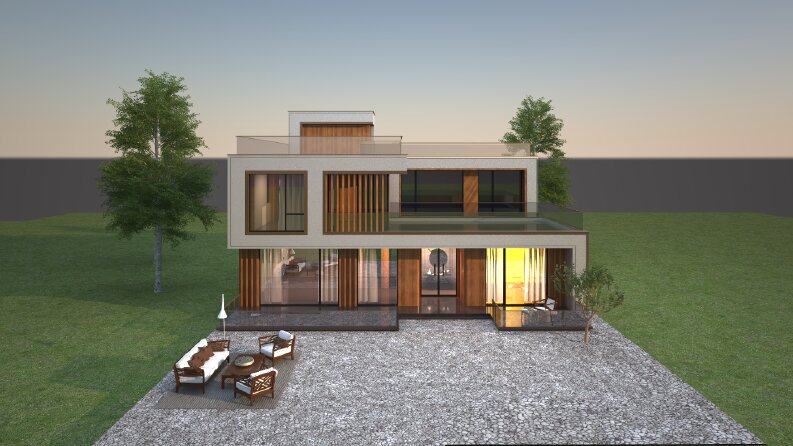 Villa Dış Cephe Tasarımı