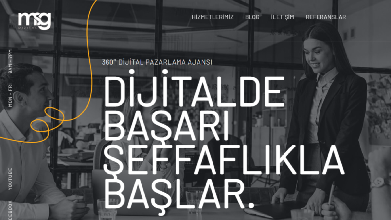 Dijital Pazarlama Ajansı Web Tasarımı 
