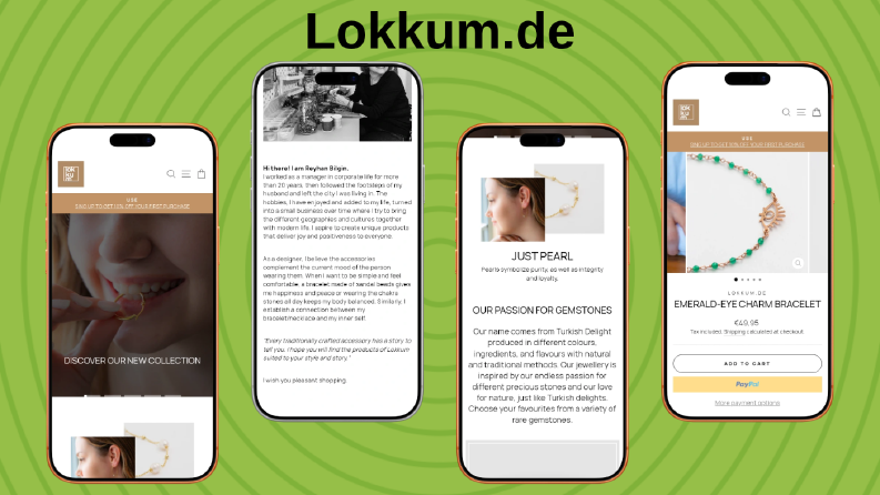Lokkum.de Shopify Sitesi