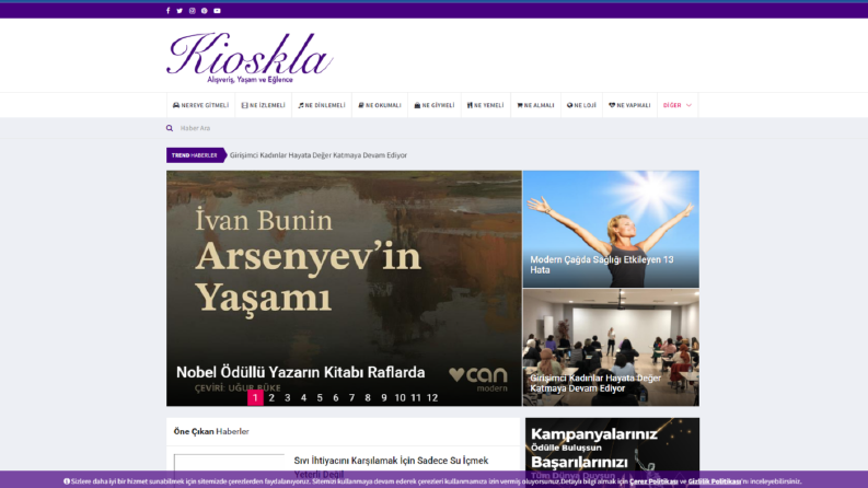 Kioskla Haber Sitesi