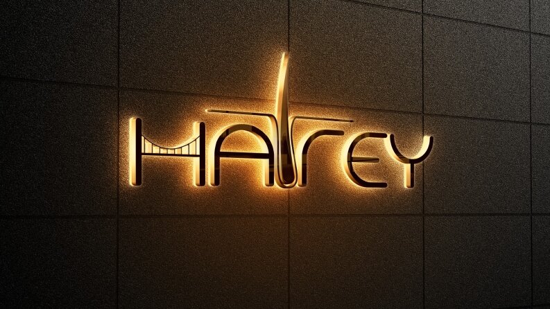 Saç Ekimi Markası İçin Yaptığım Logo