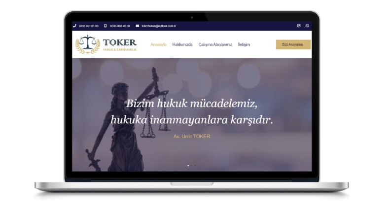 Web Tasarım - Av. Ümit TOKER