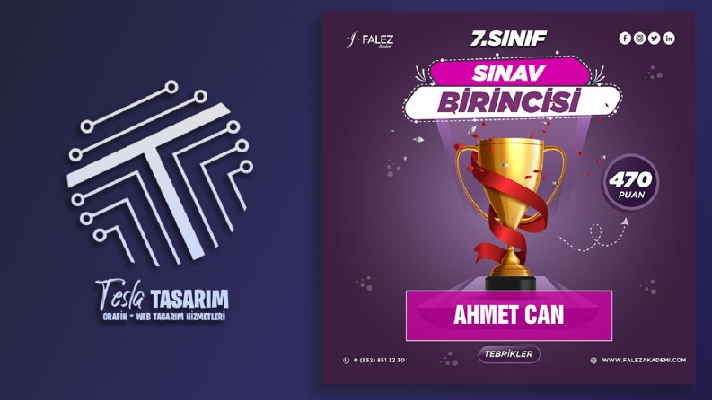 Dershane ve Özel Okullar İçin Özel Tasarımlar