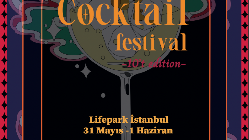 cocktail festival - afiş tasarımı