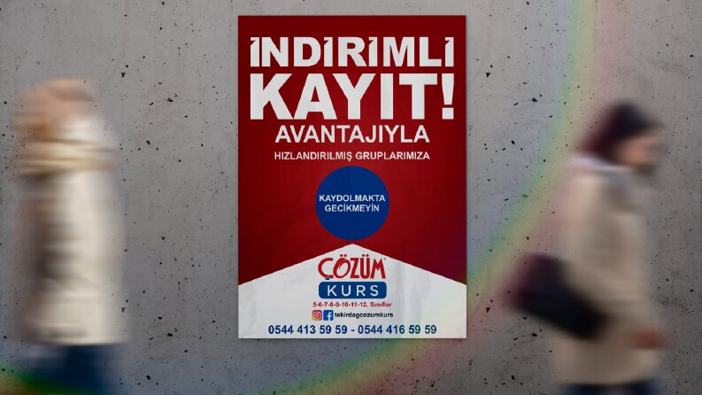 Çözüm Dershanesi Afiş Çalışmam
