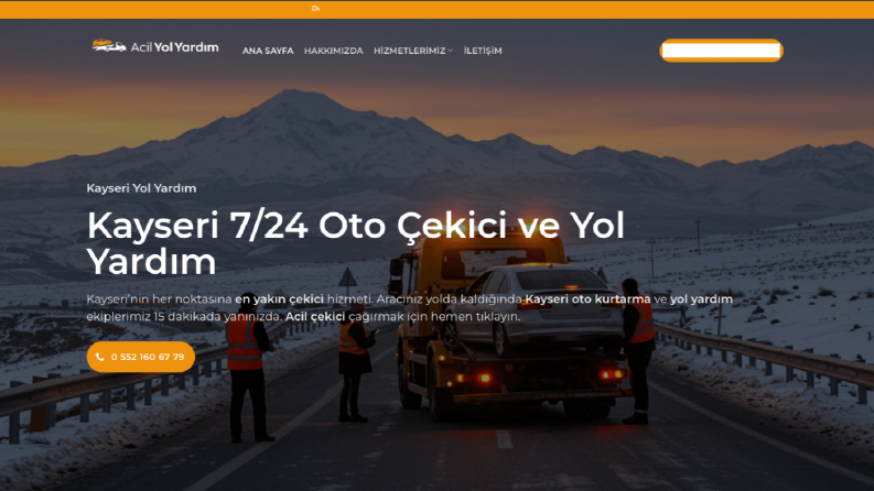 Yol Yardım - Web Sitesi