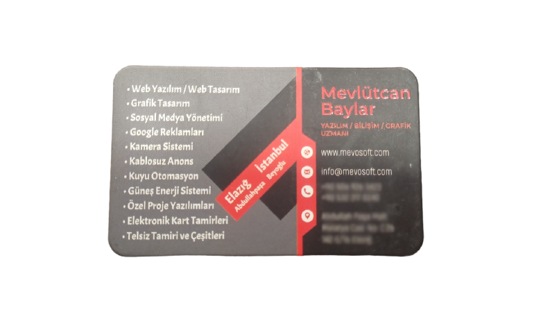 Mevo Kartvizit Tasarımları