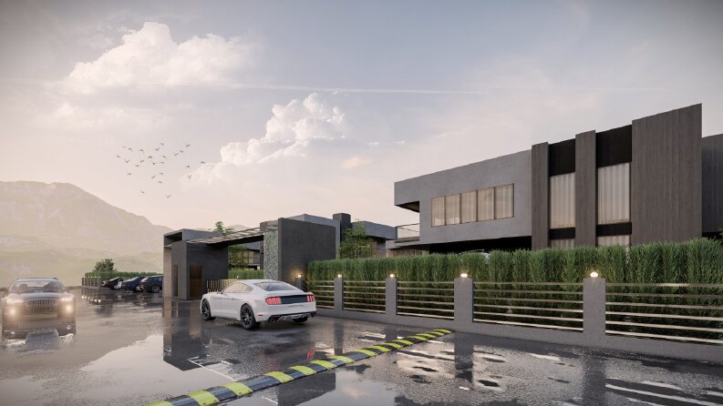 Eskişehir'de 15 Villalık Site Tasarımı